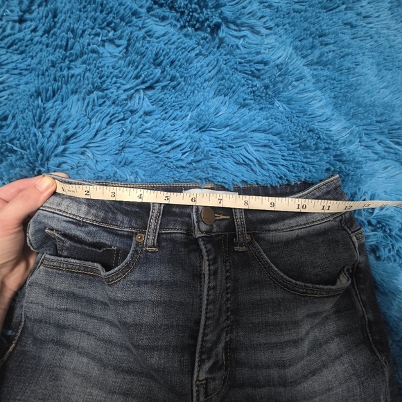 Bke Billie Slim Fit High Rise Distressed Jeans Size 25x27 - Picture 12 of 12